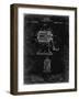 PP162- Black Grunge Pencil Sharpener Patent Poster-Cole Borders-Framed Giclee Print