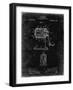 PP162- Black Grunge Pencil Sharpener Patent Poster-Cole Borders-Framed Giclee Print