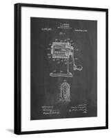 PP162- Chalkboard Pencil Sharpener Patent Poster-Cole Borders-Framed Giclee Print