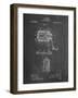PP162- Chalkboard Pencil Sharpener Patent Poster-Cole Borders-Framed Giclee Print