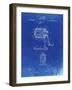 PP162- Faded Blueprint Pencil Sharpener Patent Poster-Cole Borders-Framed Giclee Print