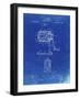 PP162- Faded Blueprint Pencil Sharpener Patent Poster-Cole Borders-Framed Giclee Print