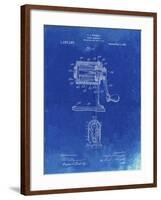 PP162- Faded Blueprint Pencil Sharpener Patent Poster-Cole Borders-Framed Giclee Print
