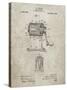 PP162- Sandstone Pencil Sharpener Patent Poster-Cole Borders-Stretched Canvas