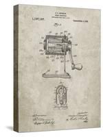 PP162- Sandstone Pencil Sharpener Patent Poster-Cole Borders-Stretched Canvas