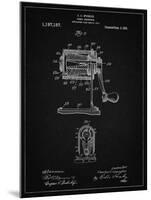 PP162- Vintage Black Pencil Sharpener Patent Poster-Cole Borders-Mounted Giclee Print