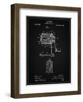 PP162- Vintage Black Pencil Sharpener Patent Poster-Cole Borders-Framed Giclee Print