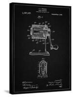 PP162- Vintage Black Pencil Sharpener Patent Poster-Cole Borders-Stretched Canvas