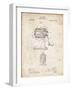 PP162- Vintage Parchment Pencil Sharpener Patent Poster-Cole Borders-Framed Giclee Print