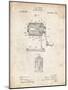 PP162- Vintage Parchment Pencil Sharpener Patent Poster-Cole Borders-Mounted Giclee Print