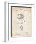 PP162- Vintage Parchment Pencil Sharpener Patent Poster-Cole Borders-Framed Giclee Print