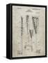 PP166- Sandstone Lacrosse Stick Patent Poster-Cole Borders-Framed Stretched Canvas