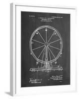 PP167- Chalkboard Ferris Wheel Poster-Cole Borders-Framed Giclee Print