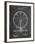 PP167- Chalkboard Ferris Wheel Poster-Cole Borders-Framed Giclee Print