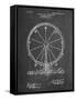 PP167- Chalkboard Ferris Wheel Poster-Cole Borders-Framed Stretched Canvas