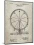 PP167- Sandstone Ferris Wheel Poster-Cole Borders-Mounted Giclee Print