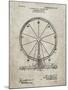 PP167- Sandstone Ferris Wheel Poster-Cole Borders-Mounted Giclee Print