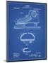 PP169- Blueprint Hockey Skate Patent Poster-Cole Borders-Mounted Giclee Print