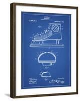 PP169- Blueprint Hockey Skate Patent Poster-Cole Borders-Framed Giclee Print