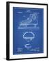 PP169- Blueprint Hockey Skate Patent Poster-Cole Borders-Framed Giclee Print