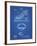 PP169- Blueprint Hockey Skate Patent Poster-Cole Borders-Framed Giclee Print