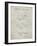 PP17 Antique Grid Parchment-Borders Cole-Framed Giclee Print