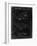 PP17 Black Grunge-Borders Cole-Framed Giclee Print