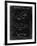 PP17 Black Grunge-Borders Cole-Framed Giclee Print