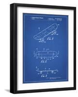 PP17 Blueprint-Borders Cole-Framed Giclee Print