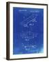 PP17 Faded Blueprint-Borders Cole-Framed Giclee Print