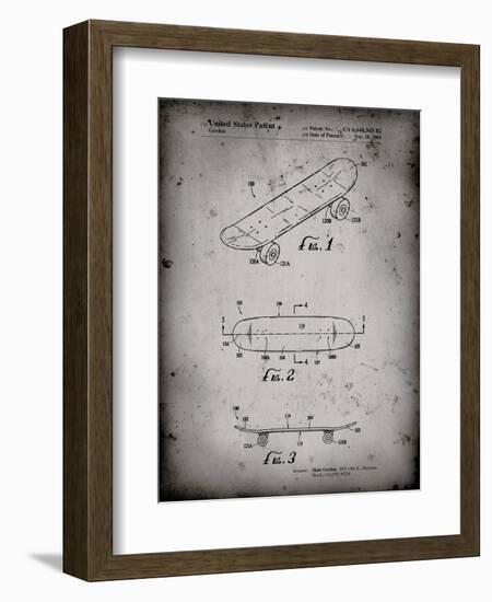 PP17 Faded Grey-Borders Cole-Framed Giclee Print