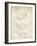 PP17 Vintage Parchment-Borders Cole-Framed Giclee Print