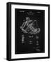 PP172- Vintage Black Ford V-8 Combustion Engine 1934 Patent Poster-Cole Borders-Framed Giclee Print