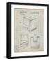 PP176- Antique Grid Parchment First Macintosh Computer Poster-Cole Borders-Framed Giclee Print