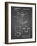 PP176- Black Grid First Macintosh Computer Poster-Cole Borders-Framed Giclee Print