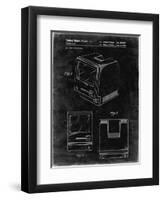 PP176- Black Grunge First Macintosh Computer Poster-Cole Borders-Framed Premium Giclee Print