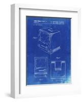 PP176- Faded Blueprint First Macintosh Computer Poster-Cole Borders-Framed Giclee Print