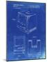 PP176- Faded Blueprint First Macintosh Computer Poster-Cole Borders-Mounted Giclee Print