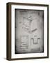 PP176- Faded Grey First Macintosh Computer Poster-Cole Borders-Framed Giclee Print