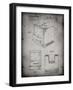 PP176- Faded Grey First Macintosh Computer Poster-Cole Borders-Framed Giclee Print
