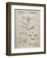 PP176- Sandstone First Macintosh Computer Poster-Cole Borders-Framed Giclee Print