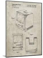 PP176- Sandstone First Macintosh Computer Poster-Cole Borders-Mounted Giclee Print