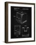 PP176- Vintage Black First Macintosh Computer Poster-Cole Borders-Framed Giclee Print