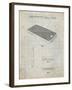 PP177- Antique Grid Parchment iPhone 3 Patent Poster-Cole Borders-Framed Giclee Print