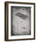 PP177- Faded Grey iPhone 3 Patent Poster-Cole Borders-Framed Giclee Print