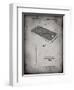 PP177- Faded Grey iPhone 3 Patent Poster-Cole Borders-Framed Giclee Print