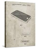 PP177- Sandstone iPhone 3 Patent Poster-Cole Borders-Stretched Canvas