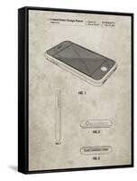 PP177- Sandstone iPhone 3 Patent Poster-Cole Borders-Framed Stretched Canvas