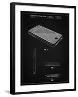 PP177- Vintage Black iPhone 3 Patent Poster-Cole Borders-Framed Giclee Print