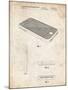 PP177- Vintage Parchment iPhone 3 Patent Poster-Cole Borders-Mounted Giclee Print